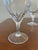 Transparent Vintage Josair Crystal Wine Glasses - Set of 4 For Sale - Image 8 of 10