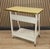 Vintage Side Table with Shelf on Wheels, 1950s For Sale - Image 6 of 11
