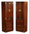 Bernhardt Pair Of Asian Campaign Style Linen Cabinets For Sale