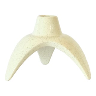 Rare — Franciscan Atomic Starburst or Oasis Atomic Candlestick Holder, Single Unit, MCM For Sale