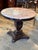 1920s Faux Rosewood Pedestal Table With Marble Top For Sale - Image 9 of 10