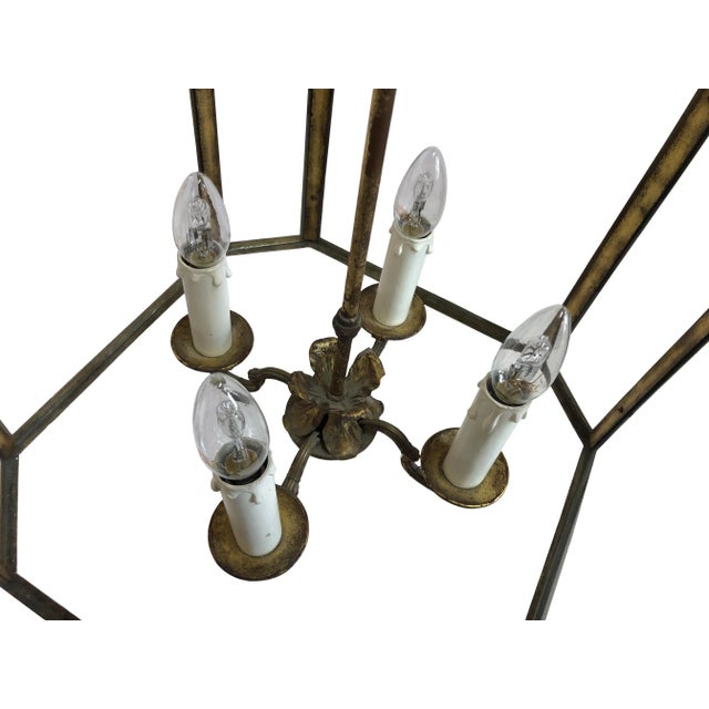 Antique French Ceiling Lamp, 1800s For Sale - Image 12 of 16