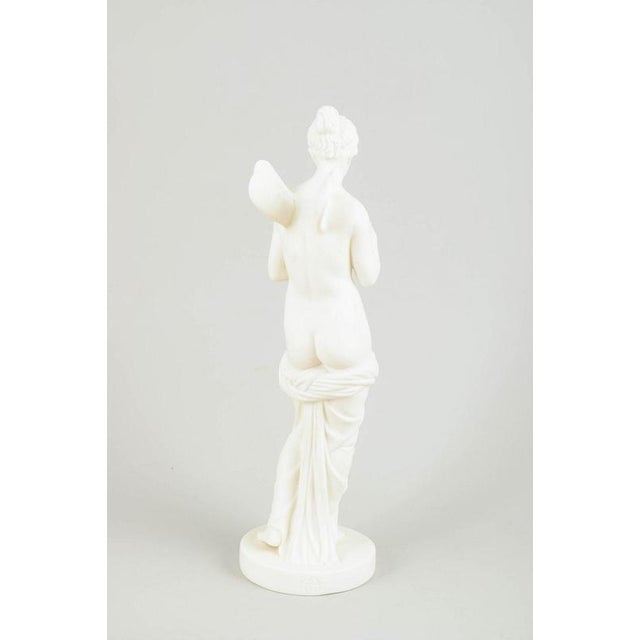Nude Biscuit Psyche Sculpture in the style of Bertel Thorvaldsen for Gustavsberg, 1900s For Sale - Image 4 of 6