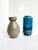 Turquoise Studio Ceramic Cylinder Vase by Jan Bontjes van Beek for Keramische Werkstätten Dehme, Germany, 1960s For Sale - Image 11 of 13
