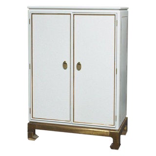 Mastercraft White Armoire Cabinet For Sale