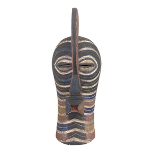 Large African Songye Kifwebe Wooden Mask 27.5" H