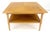 Tomlinson Tomlinson Blond Two Tier Large 32x32 Square Side End Occasional Table For Sale - Image 4 of 9