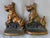 Metal Vintage Cast Iron Copper Scottie Dog Bookends a Pair For Sale - Image 7 of 15