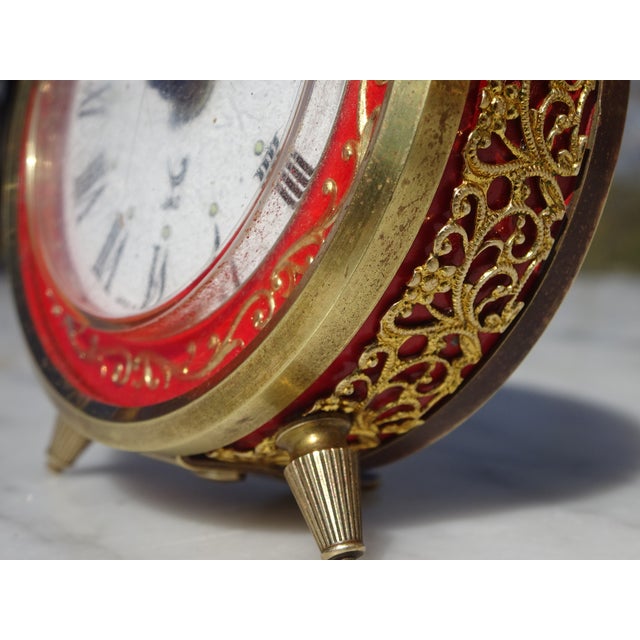 Vintage Table Clock from Jaz, 1968 For Sale - Image 3 of 13