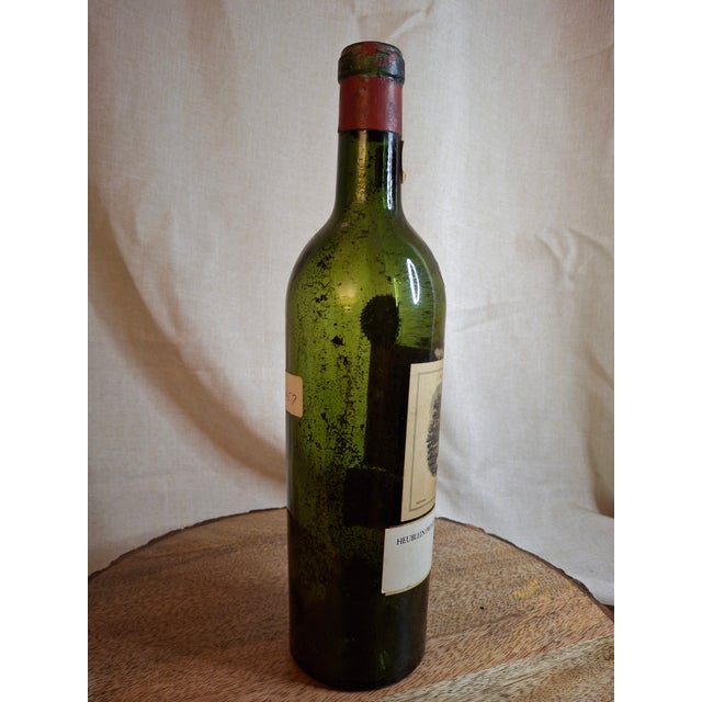 Vintage Empty 1945 Château Lafite-Rothschild Wine Bottle - 1976 Heublein Auction Provenance For Sale - Image 10 of 18
