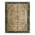 1900s Antique Chinese Peking Room Size Wool Brown Earth Tone Floral Motifs Rug For Sale