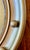 Mid 20th Century Federal Style Convex Bullseye Wood Wall Mirror For Sale - Image 5 of 8