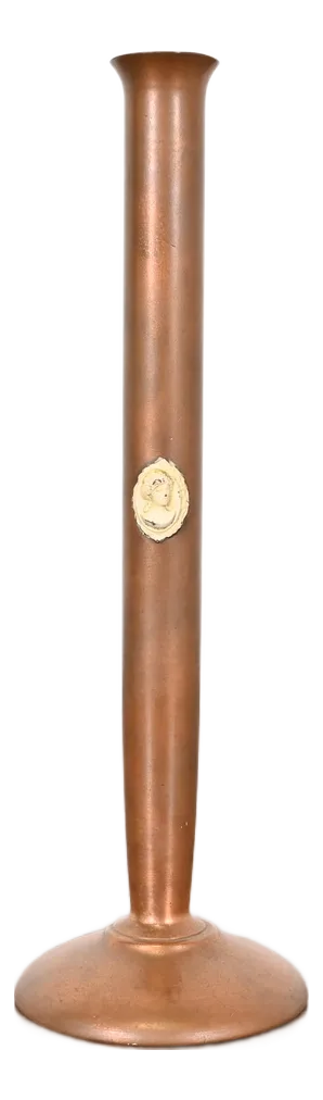 Benedict Studios Arts & Crafts Bronze Bud Vase