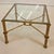 Glass Gold Plated Model Hérmes Coffee Table from Banci, Italy, 1960s For Sale - Image 7 of 7