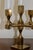 Vintage Swedish Brass Candelabra by Gusum, 1990 For Sale - Image 4 of 11