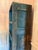 Wood Antique Primitive Blue Painted Open Cupboard With Scalloped Shelves – 80”h For Sale - Image 7 of 8