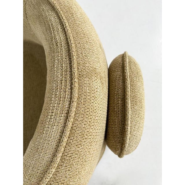 Textile Set of Vintage Italian Armchairs For Sale - Image 7 of 9