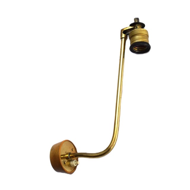 J.T. Kalmar Single-Arm Wall Lamp by J.T. Kalmar, 1930s For Sale - Image 4 of 11