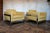 Mid-Century Pair of T-Back “Floating Cube” Lounge Chairs Milo Baughman Style — Circa 1970s For Sale - Image 9 of 18