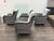 Outdoor Porch Glider Swivel Chairs, Set of Four For Sale - Image 4 of 12