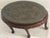 Wood Vintage Chinese Chinoiserie Carved Coffee Table and 6 Chairs For Sale - Image 7 of 13