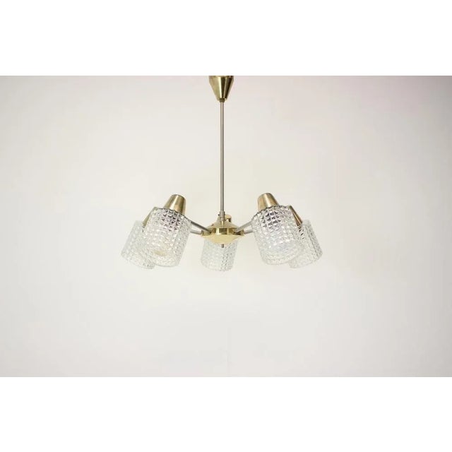 Mid-Century Pendant from Kamenický Šenov, 1970s For Sale - Image 4 of 12