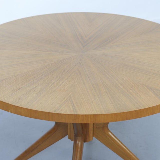 Brown Vintage Star-Shaped Console Table, 1960s For Sale - Image 8 of 9