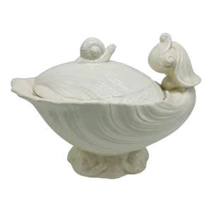 Vintage Ceramic Snail Tureen