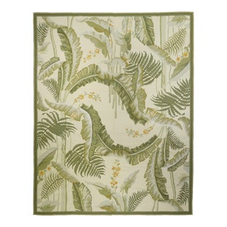 French Aubusson Design Rug 8'0" X 10'0". For Sale