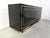 Vintage Black Lacquered and Brass Sideboard, 1980s For Sale - Image 11 of 14