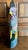 Rustic hand-carved and hand-painted large solid wood rooster folk art figure. Colors are include turquoise, shades of red,...