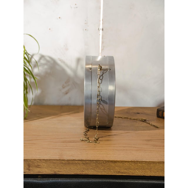 Vintage French Station Clock, 1950s For Sale - Image 6 of 11