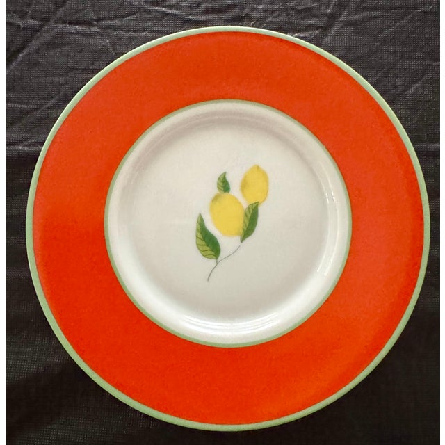 1990s 1990s Monkey Business by Lynn Chase Flat Cup & Saucer Set For Sale - Image 5 of 5