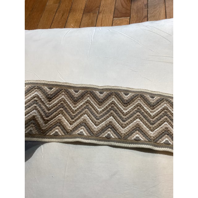 Boho Chic Samuel & Sons Chevron Trim- 1 Yard For Sale - Image 3 of 3