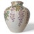 This exquisite set of three vintage Chinese style vase and cannisters hand painted and in the style of Andrea by Sadek is...