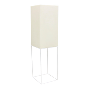 Modern Ramon Esteve for Vondom Vela High Cube White Outdoor Floor Lamp, Spain