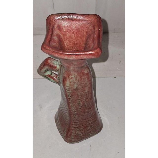 Vintage Ceramic Vase from Van Woerden, Gouda, 1970s For Sale - Image 3 of 6