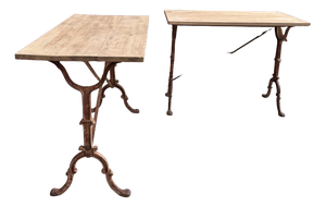 Early 20th Century Bistro Tables, Set of 2