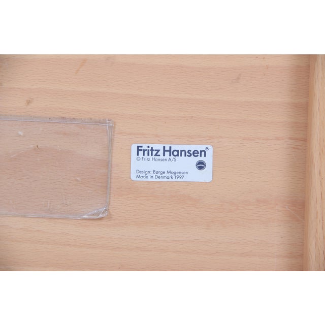 Coffee Table FH 4500 with Reversible Table Top by Børge Mogensen for Fritz Hansen, 1997 For Sale - Image 11 of 12