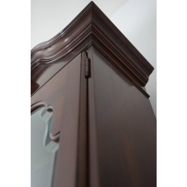 Ethan Allen Georgian Court Cherry Secretary Desk For Sale - Image 14 of 18