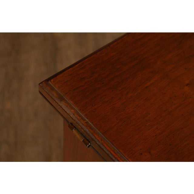 Henredon 18th Century Portfolio Georgian Style Walnut Server For Sale - Image 12 of 18
