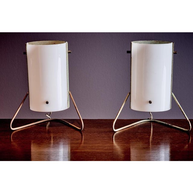 Vintage Italian Table Lamps from Stilux Milano, 1950s, Set of 2 For Sale - Image 12 of 13
