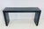 Wood Modern Cerused Black Oak Console Table in the Style of B&b Italia For Sale - Image 7 of 16