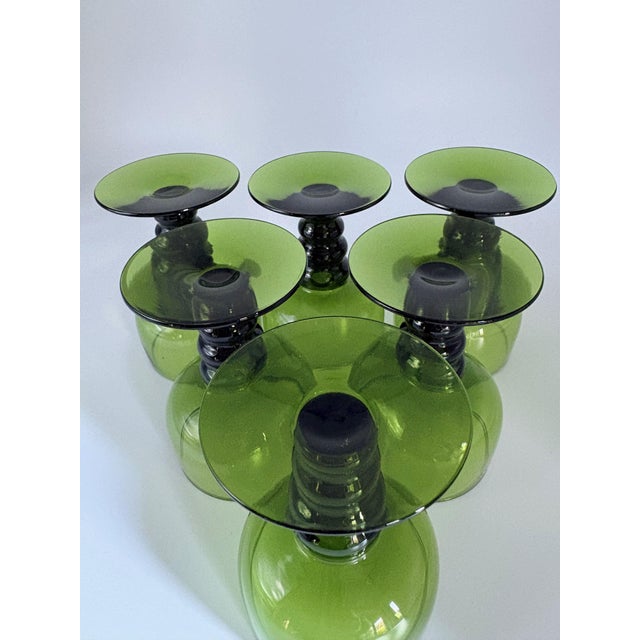 Mid-Century Scandinavian Remmari Wine Glasses from Iittala, Finland, 1970s, Set of 6 For Sale - Image 9 of 11