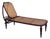 Vienna Secession Bent Oak & Cane Chaise Lounge Chair No.01 Attributed to Gebrüder Thonet For Sale