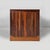 1970s Italian Modern Bedside Tables in Dark Wood, 1970s, Set of 2 For Sale - Image 5 of 16