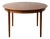 Vintage Danish Round Teak Table, 1960s For Sale