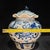 Blue and White Figural Story Lotus Leaf Ginger Jar, Chinoiserie Decorative Porcelain Canister For Sale - Image 9 of 9