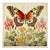 Butterfly and Flowers No. 5 – Natural History Fine Art Print For Sale