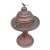 Early 20th Century Copper Brazier Temple-Sized Censer with Bird Finial For Sale